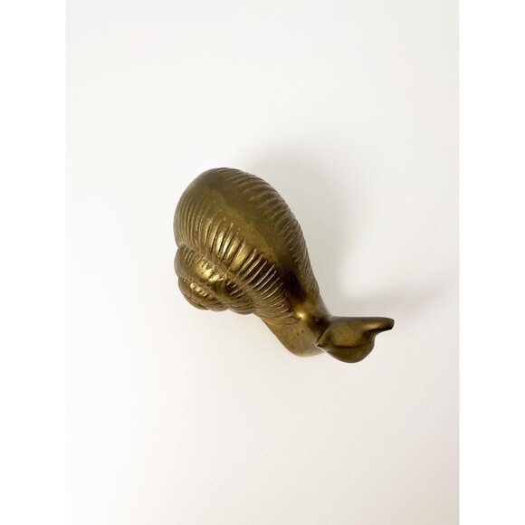 Vintage small brass snail - Made in India - Picture 6 of 7